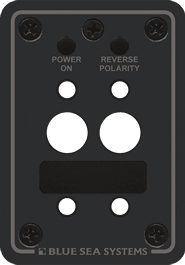 Blue Sea Systems A - Series Double Blank Mounting Panel - 8173 - Steveston Marine and Hardware