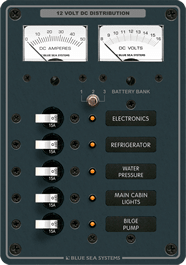 Blue Sea Systems DC 5 Position - 8081 - Steveston Marine and Hardware
