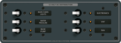 Blue Sea Systems DC 6 Position - 8096 - Steveston Marine and Hardware