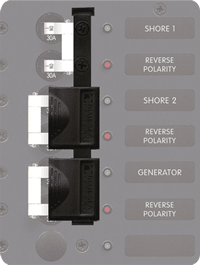 Blue Sea Systems Lockout Slide 3 pos 2 pole - 4126 - Steveston Marine and Hardware