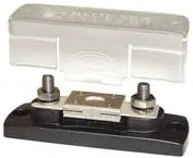 Blue Sea Systems MEGAÃ‚Â® / AMGÃ‚Â® Fuse Block - 100 - 300A with Cover - 5001 - Steveston Marine and Hardware