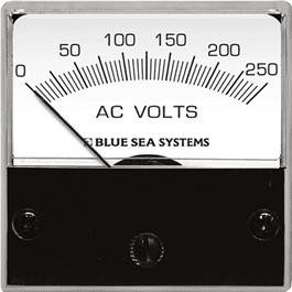 Blue Sea Systems AC Micro Voltmeter - 0 to 250V AC - 8245 - Steveston Marine and Hardware