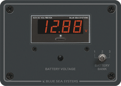 Blue Sea Systems Digital Voltmeter Panel - 7 to 60V DC - 8051 - Steveston Marine and Hardware