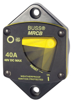 Blue Sea Systems 187 - Series Circuit Breaker - Panel Mount 40A - 7038 - Steveston Marine and Hardware