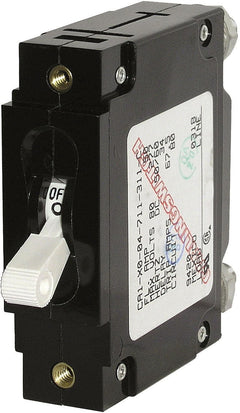 Blue Sea Systems C - Series White Toggle Circuit Breaker - Single Pole 10 Amp - 7351 - Steveston Marine and Hardware