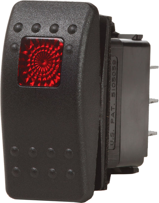 Blue Sea Systems Contura II Switch DPST Black - OFF - ON - 7934 - Steveston Marine and Hardware