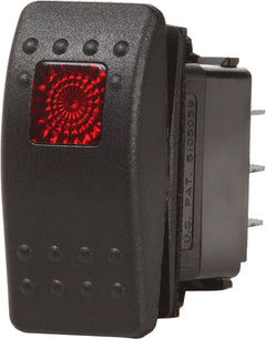 Blue Sea Systems Contura II Switch SPDT Black - ON - OFF - (ON) - 7943 - Steveston Marine and Hardware