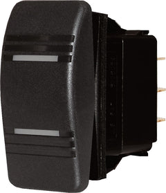 Blue Sea Systems Contura Switch DPDT Black - ON - OFF - ON - 8286 - Steveston Marine and Hardware