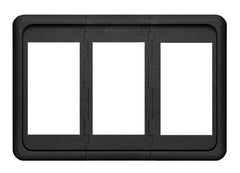 Blue Sea Systems Contura Switch Mounting Panel - 3 Position - 8259 - Steveston Marine and Hardware