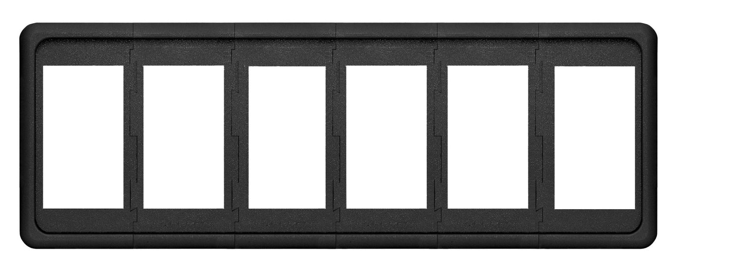 Blue Sea Systems Contura Switch Mounting Panel - 6 Position - 8260 - Steveston Marine and Hardware