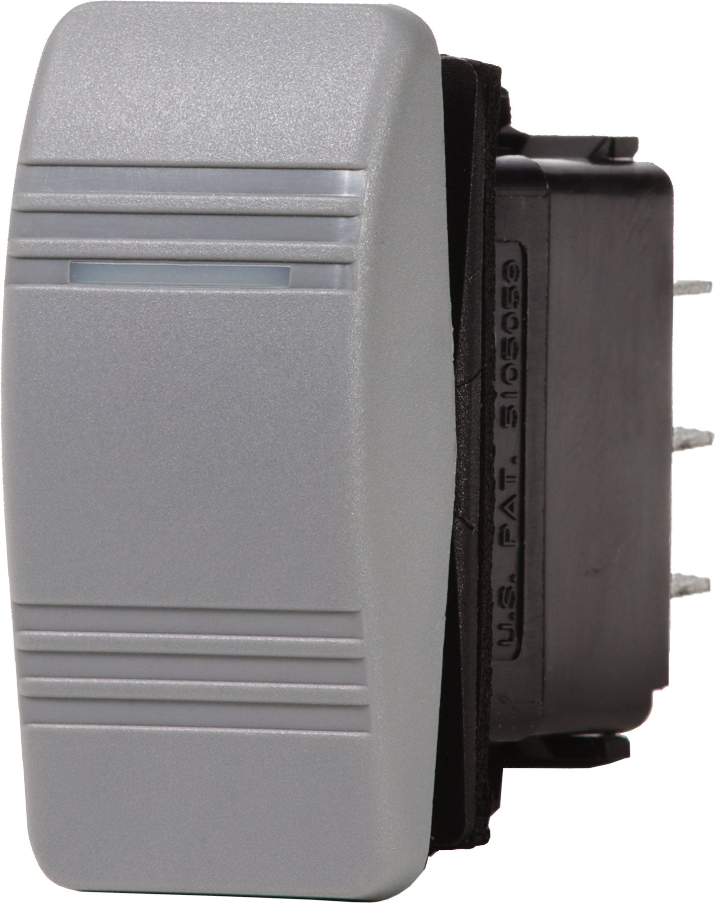 Blue Sea Systems Contura Switch SPDT Gray - (ON) - OFF - ON - 8233 - Steveston Marine and Hardware