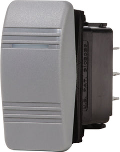 Blue Sea Systems Contura Switch SPDT Gray - (ON) - OFF - ON - 8233 - Steveston Marine and Hardware