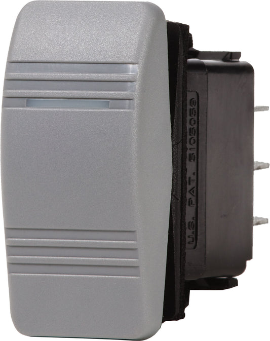 Blue Sea Systems Contura Switch SPDT Gray - (ON) - OFF - ON - 8233 - Steveston Marine and Hardware