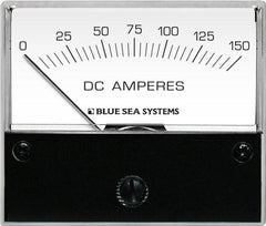 Blue Sea Systems DC Analog Ammeter - 0 to 150A with Shunt - 8018 - Steveston Marine and Hardware