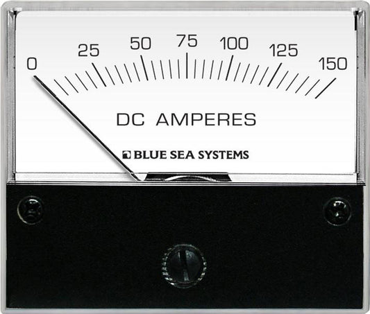 Blue Sea Systems DC Analog Ammeter - 0 to 150A with Shunt - 8018 - Steveston Marine and Hardware