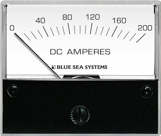 Blue Sea Systems DC Analog Ammeter - 0 to 200A with Shunt - 8019 - Steveston Marine and Hardware
