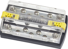 Blue Sea Systems DualBus Plus 150A BusBar - 5/16" - 18 Stud 5 Gang - 2723 - Steveston Marine and Hardware