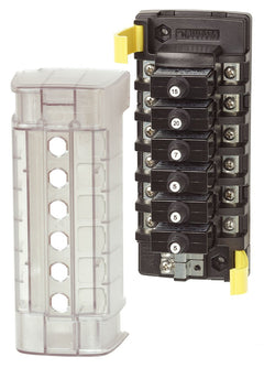 Blue Sea Systems ST CLB Circuit Breaker Block - 6 Independent Circuits - 5050 - Steveston Marine and Hardware
