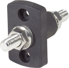 Blue Sea Systems Terminal Feed Through Connector - 3/8" - 16 Studs (Black) - 2203 - Steveston Marine and Hardware