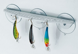 Boatmates 12" Lure Rack White - 2110-1