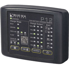 Blue Sea Systems P12 Battery Charger LED Remote - 7520
