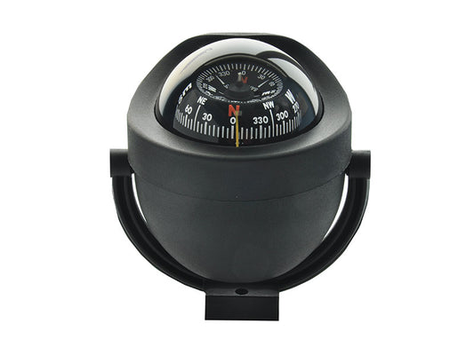 Bracket Mount Compass 85mm Black C12-002