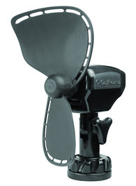 Caframo Fan 12V Black Plug-In Cig Lighter