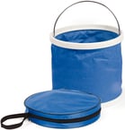 Camco Collapsible Bucket Blue White