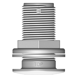 Tru Design Thruhull Domed White - 1 - 91233 - Steveston Marine and Hardware