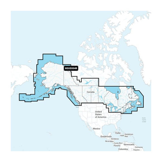 Navionics Plus NSUS013R Canada Alaska
