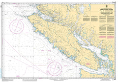 Chart 3011 - Juan de Fuca to / à Queen Charlotte Sound