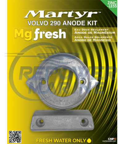 Martyr Volvo Penta 290HP Anode Kit (Magnesium) - Steveston Marine and Hardware