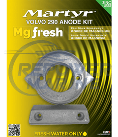 Martyr Volvo Penta 290HP Anode Kit (Magnesium) - Steveston Marine and Hardware