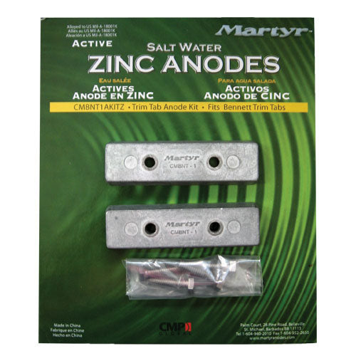Martyr Bennett Trim Tab Anode (Aluminium)