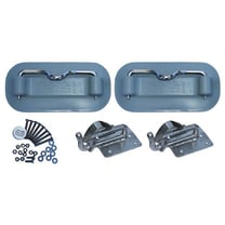 Davit Set With Fixed Swimgrid Mounting Plate