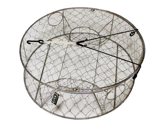 kufa-ct-100-stainless-steel-round-crab-trap