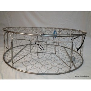 Brons Stainless Steel Rigid Crab Trap 30" - CT008