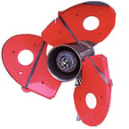 Davis Prop Sox 3/St Orange