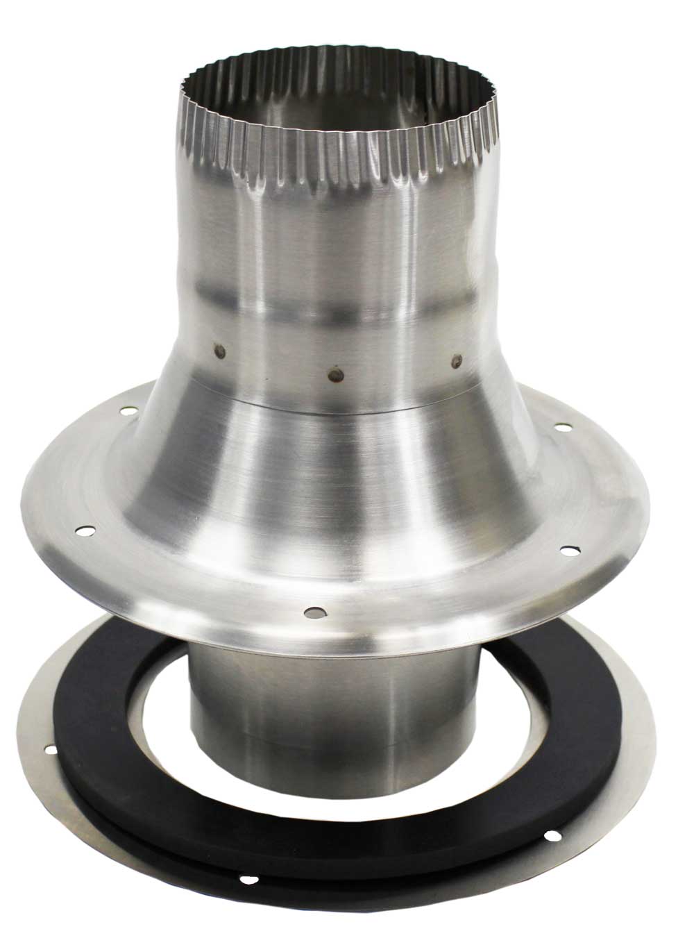 Dickinson 3" Deck Fitting w/ Dress Ring