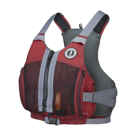 Mustang Destiny Life Jacket MV7050 - Merlot - Womens L/XL