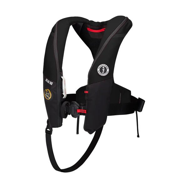 Atlas 190 DLX Hydrostatic Inflatable Life Jacket - MD3195E1 - Steveston Marine and Hardware
