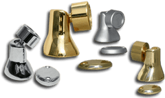 Brass Works Pol.Brass Laq.Door Stop - Steveston Marine and Hardware
