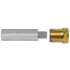 Zinc Pencil Complete Anode Engine 3/8" NPT 1/2" x 2"