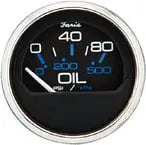 faria ches s/s blk fuel level gauge