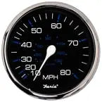 faria ches s/s blk speedo 60mph