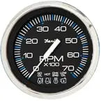 faria ches s/s blk tach 7000rpm