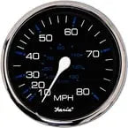 faria ches s/s blk water temp.gauge