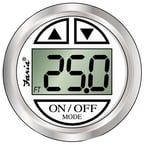 Faria Chesapeake Ss Wht Voltmeter