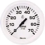 faria dress white tach 6000 rpm for