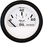 Faria Euro White Series Fuel Level